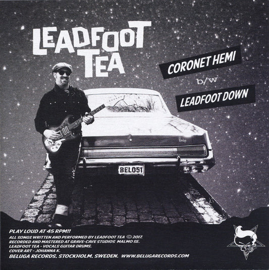 Leadfoot Tea : Coronet Hemi (7",45 RPM,Single,Limited Edition)