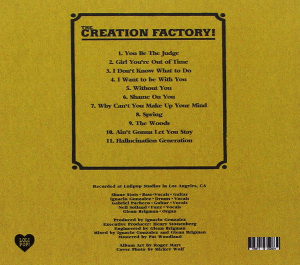 Creation Factory, The : The Creation Factory! (LP,Album)