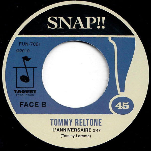 Tommy Lorente : Ta Voisine Hélicoptère (7",45 RPM,Single)