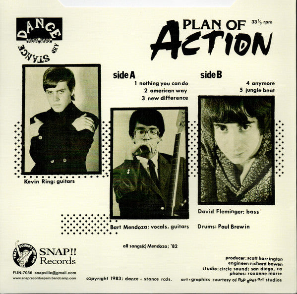 Manual Scan : Plan Of Action (7",45 RPM,EP,Limited Edition,Reissue,Stereo)