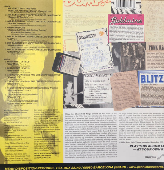 Greg Prevost : Vintage Violence: Barbaric, Crude & Primitive 1975-1979 (LP,Compilation)