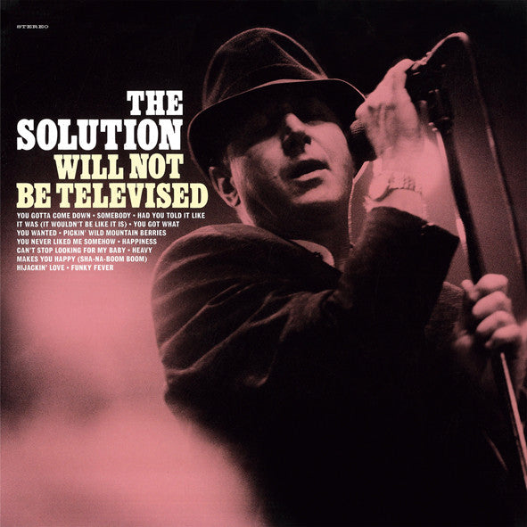 Solution (2), The : Will Not Be Televised (LP,Album,Limited Edition,Reissue)