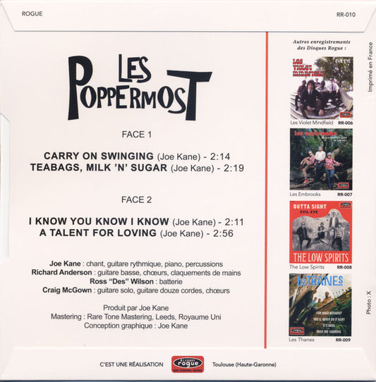 Poppermost, The : Carry On Swinging (7",45 RPM,EP,Limited Edition)