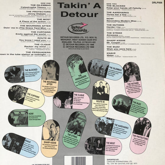 Various : Takin' A Detour (LP,Compilation)