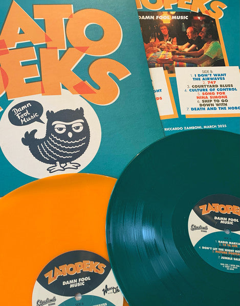 Zatopeks, The : Damn Fool Music (LP,Album)