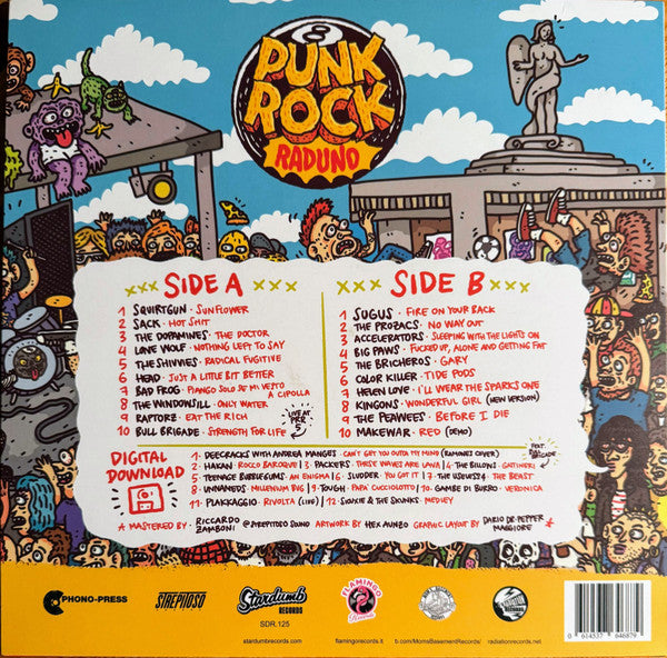 Various : Punk Rock Raduno, Vol. 8 (LP,Compilation)