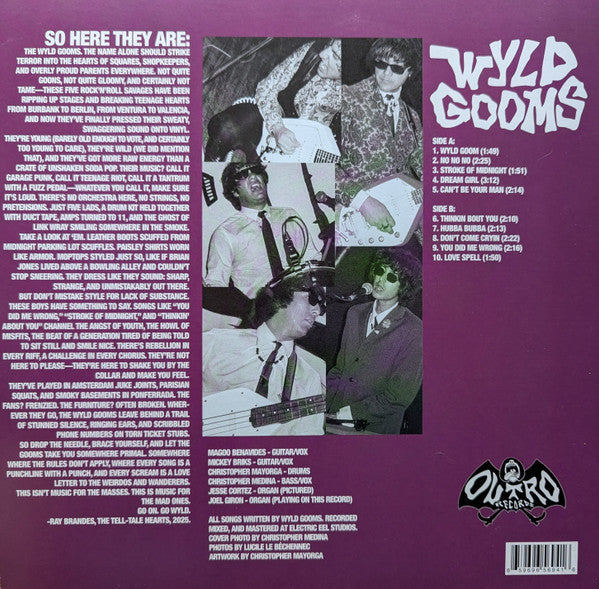 Wyld Gooms, The : Wyld Gooms (LP)
