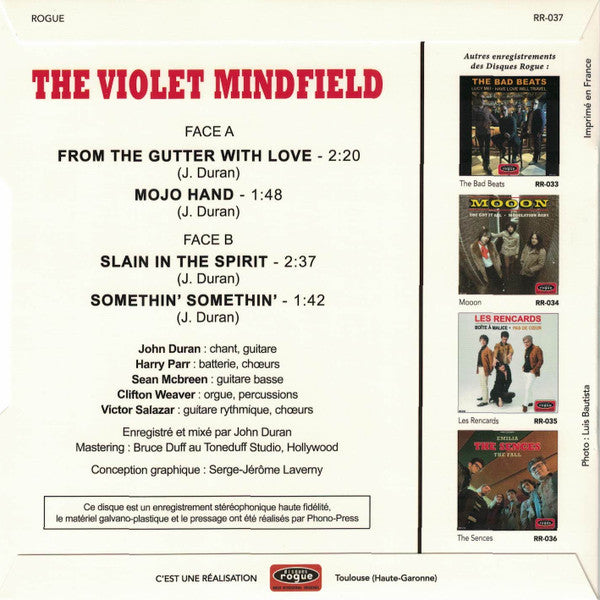 Violet Mindfield, The : From The Gutter With Love (7",45 RPM,EP,Limited Edition)