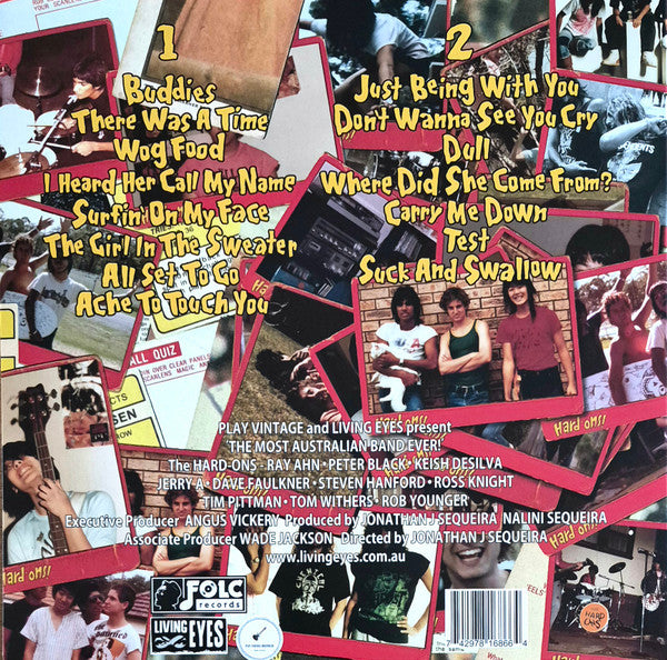 Hard-Ons : The Most Australian Band Ever! (The Secret Origin Of The Hard-Ons) (LP,Album,Compilation)