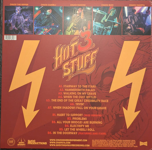 Chuck Norris Experiment, The : Hot Stuff 3 (LP,Compilation,Limited Edition)
