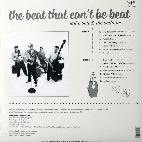 Mike Bell & The BellTones : The Beat That Can't Be Beat (LP,Album)