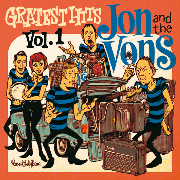 Jon And The Vons : Gratest Hits Vol.1 (LP,Album,Mono)