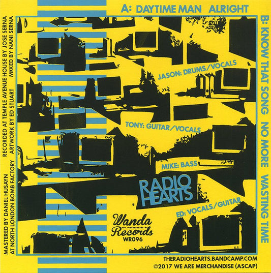 Radio Hearts (2) : Daytime Man (7",33 ⅓ RPM,EP,Limited Edition,Numbered)