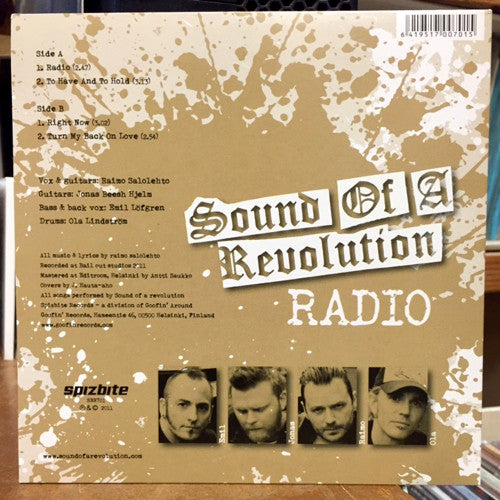 Sound Of A Revolution : Radio (7")