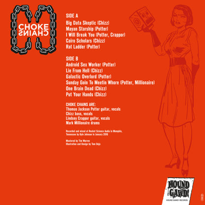Choke Chains : Android Sex Worker (LP,Album)