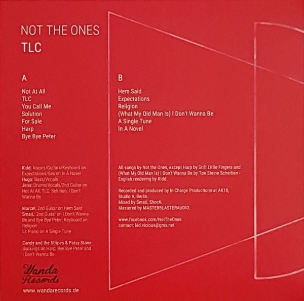 Not The Ones : TLC (LP,Album)