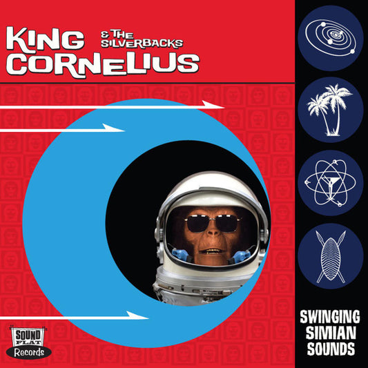 King Cornelius And The Silverbacks : Swinging Simian Sounds (LP,Album)