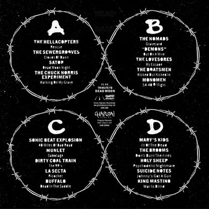 Various : Tribute To Dead Moon (10",Compilation,Limited Edition)