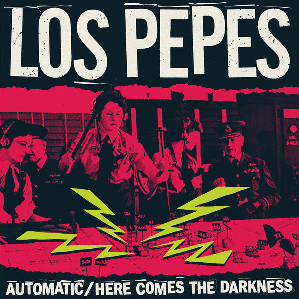 Los Pepes (4) : Automatic / Here Comes The Darkness (7",45 RPM,EP,Stereo)
