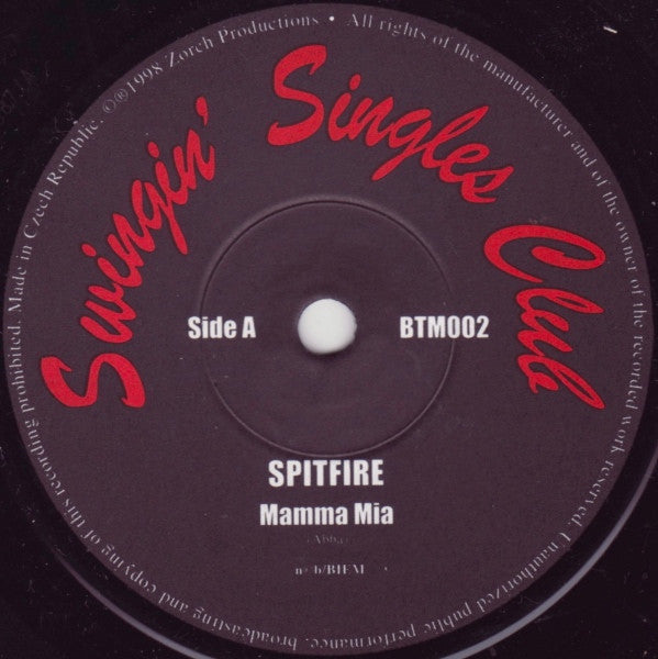 Spitfire (6) : Mamma Mia (7",45 RPM,Single)