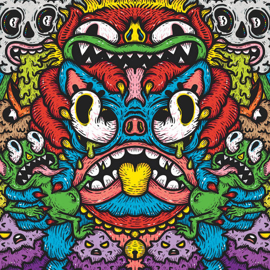 Allergic To Humans : Infinity Crunch (LP)