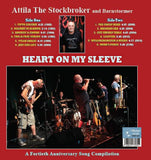 Attila The Stockbroker : Heart On My Sleeve (LP,Compilation)