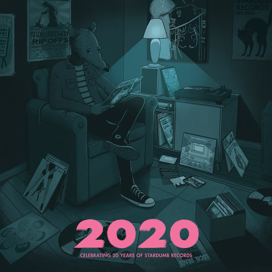 Various : 2020 (Celebrating 20 Years Of Stardumb Records) (LP,Compilation)