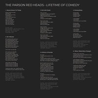 Parson Red Heads, The : Lifetime Of Comedy (LP,Album)