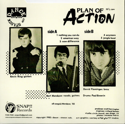 Manual Scan : Plan Of Action (7",45 RPM,EP,Limited Edition,Reissue,Stereo)