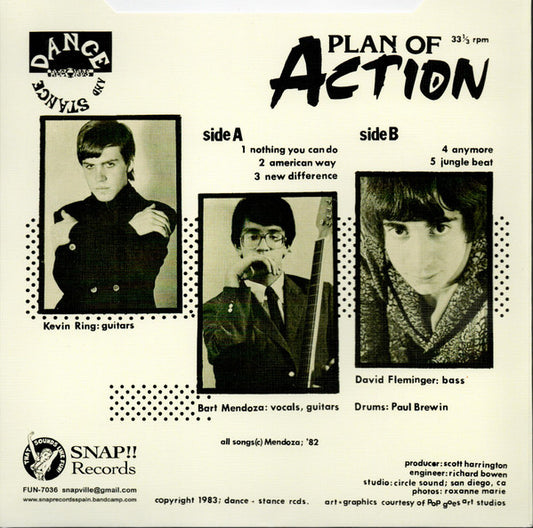 Manual Scan : Plan Of Action (7",45 RPM,EP,Limited Edition,Reissue,Stereo)
