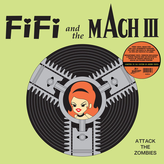 Fifi And The Mach III : Attack The Zombies (LP,Album,Reissue)