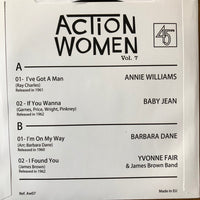 Various : Action Women Vol.7 A female Soul Rhythm&Blues Explosion (7",45 RPM,EP,Compilation)