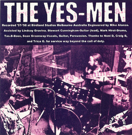 Yes-Men, The : Fratricide B/W Swept Back (7",45 RPM,Limited Edition)