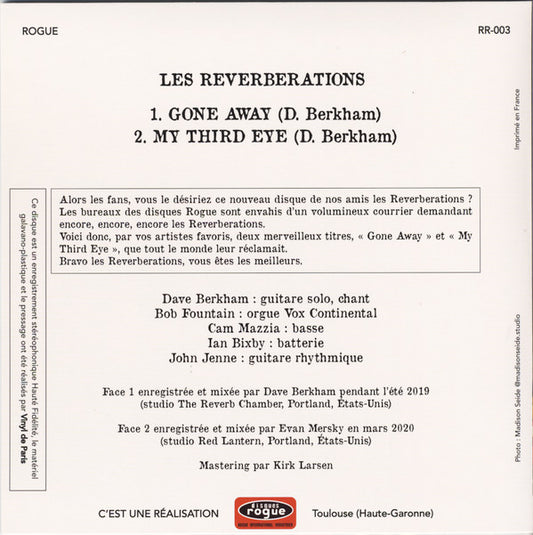 Reverberations, The : Gone Away (7",45 RPM,Single,Limited Edition,Stereo)