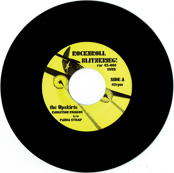 Upskirts, The : Radiation Romeos / Panda Stomp (7",Single,45 RPM)