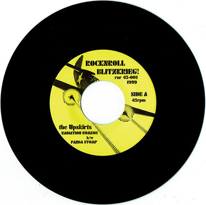 Upskirts, The : Radiation Romeos / Panda Stomp (7",Single,45 RPM)