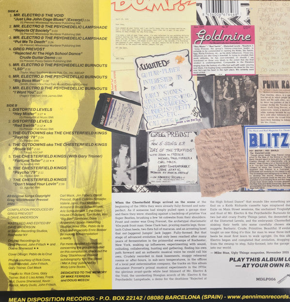 Greg Prevost : Vintage Violence: Barbaric, Crude & Primitive 1975-1979 (LP,Compilation)