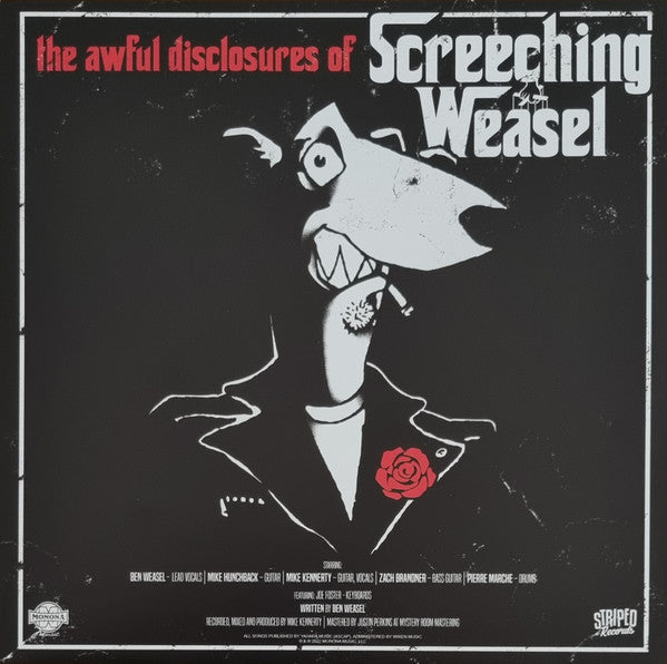Screeching Weasel : The Awful Disclosures Of Screeching Weasel  (LP,Album,Limited Edition)