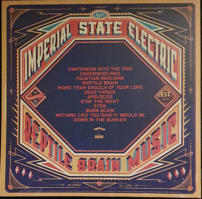Imperial State Electric : Reptile Brain Music (LP,Album,Reissue,Stereo)