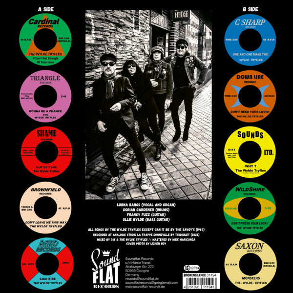 Wylde Tryfles, The : Outta Tyme (LP)