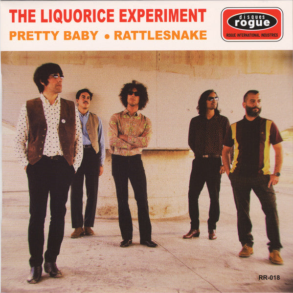 Liquorice Experiment, The : Pretty Baby / Rattlesnake (7",45 RPM,Single,Limited Edition,Mono)