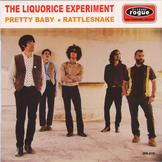 Liquorice Experiment, The : Pretty Baby / Rattlesnake (7",45 RPM,Single,Limited Edition,Mono)