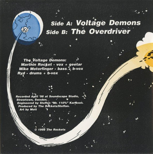 Rockets (6), The : Voltage Demons (7",45 RPM,Limited Edition)