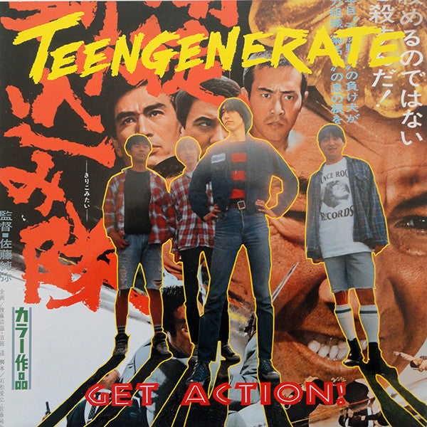 Teengenerate : Get Action! (LP,Album)