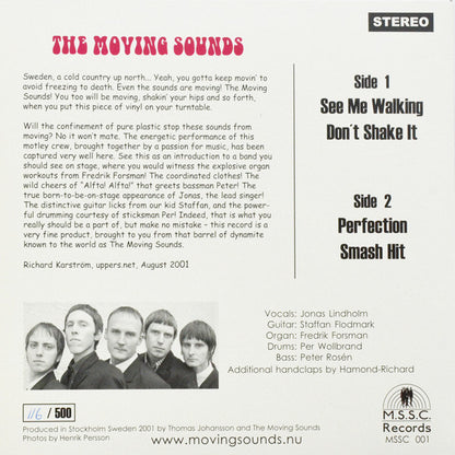 Moving Sounds, The : Perfection EP (7",33 ⅓ RPM,EP)