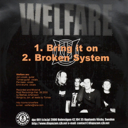 Upskirts, The / Welfare (2) : The Upskirts / Welfare (7")