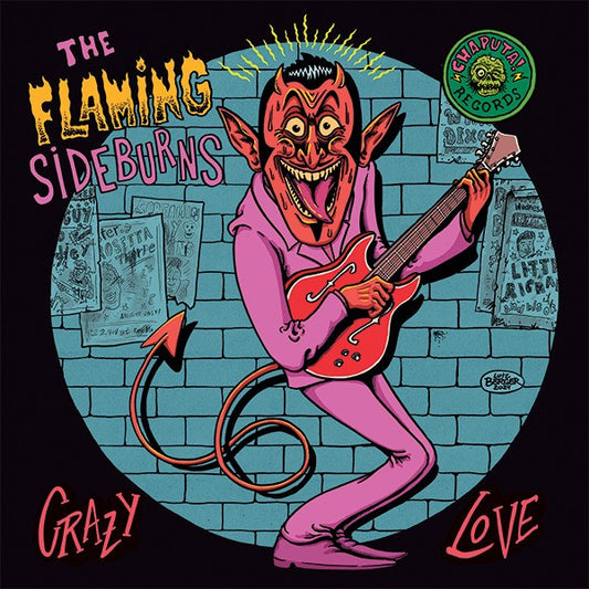 Flaming Sideburns, The : Crazy Love (7",45 RPM,EP)