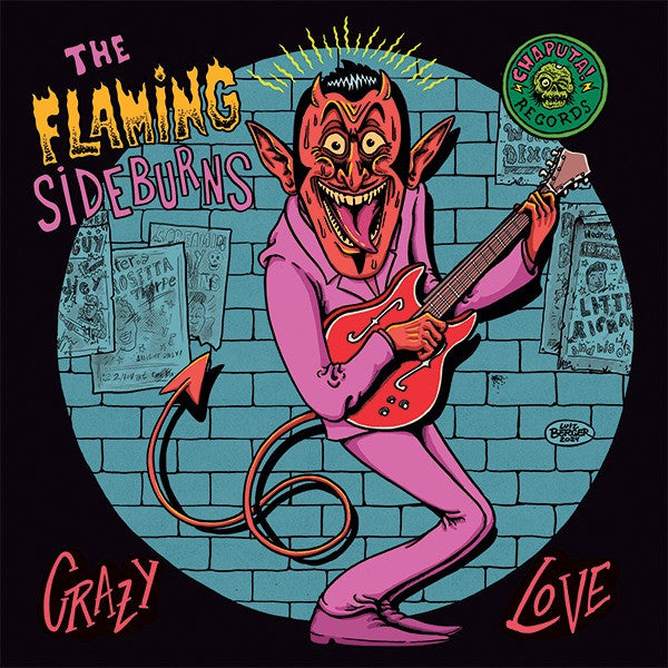 Flaming Sideburns, The : Crazy Love (7",45 RPM,EP)