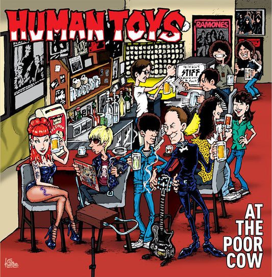 Human Toys : At The Poor Cow (LP,Album)