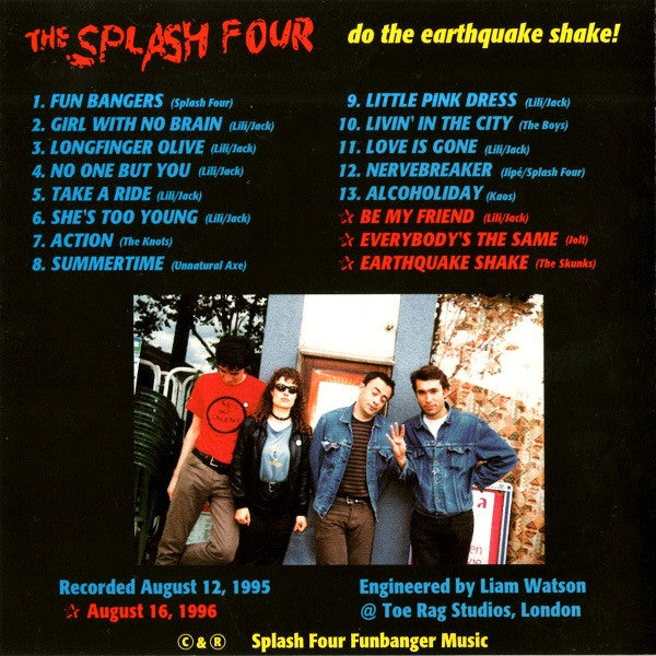 Splash Four, The : Do The Earthquake Shake! (Compilation)
